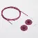 10662 Фиксированный кабель с нейлоновым покрытием KnitPro, 50 см. Catalog. Knitting. KnitPro accessories