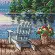 70-65231 Набір для вишивання хрестиком Lakeside Morning/Ранок на озері DIMENSIONS. Catalog. Kits