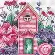 70-65232 Набір для вишивання хрестиком Teacup house/Чайний будинок  DIMENSIONS. Каталог товарів. Набори