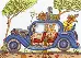 XCT20 Набор для вышивания крестом Cut Thru’ Vintage Car "Автомобиль" Bothy Threads. Catalog. Kits