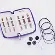 20662 Набір дерев`яних змінних спиць 10см (6 пар)Symfonie Wood KnitPro. Catalog. Knitting. Needle and crotchet kits