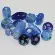 1184TDM/Blue,6-16 MM,50г.Fancy Mix Crystal Art бусины. Каталог товарів. Намистини CrystalArt