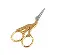 FRB7125312D ножницы золотые Цапельки в упаковке 3 1/2, Италия. Каталог товарів. Вишивання/Шиття. Ножиці