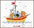 PN-0168466 Набор для вышивки крестом Vervaco Boat sailing "Парусный спорт". Каталог товарів. Набори