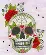 XBD8 Набор для вышивания крестом Sugar Skull "Череп" Bothy Threads. Каталог товарів. Набори