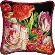 71-20079 Набор для вышивания подушки (гобелен) DIMENSIONS Bouquet on Black "Букет на черном". Catalog. Kits