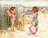35216 Набор для вышивания крестом DIMENSIONS Beach Babies "Девочки на пляже". Каталог товарів. Набори
