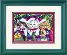 08750 Набір для вишивання хрестом Meowy Christmas Котяче Різдво,18*13см,DIMENSIONS. Catalog. Kits
