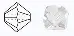 497 69 302 MC Bead Rondell CRYSTAL камни пришивные 2,4х3mm CRYSTAL (32шт.). Каталог товарів. Стрази. Preciosa