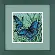 07183 Набор для вышивания (гобелен) DIMENSIONS Butterfly Duo "Пара бабочек". Catalog. Kits