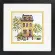 70-65226 Набір для вишивання хрестиком «Yellow House//Жовтий будиночок» DIMENSIONS. Каталог товарів. Набори