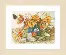 PN-0154325 Набор для вышивки крестом LanArte Daffodils and Tulips "Нарциссы и тюльпаны" . Каталог товарів. Набори