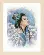 PN-0169168 Набор для вышивки крестом LanArte Asian Lady In Blue "Азиатская девушка в голубом". Каталог товарів. Набори