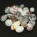 133TDM/White,4-12 MM,50г.Plain/Fancy Mix Crystal Art бусины. Каталог товарів. Намистини CrystalArt