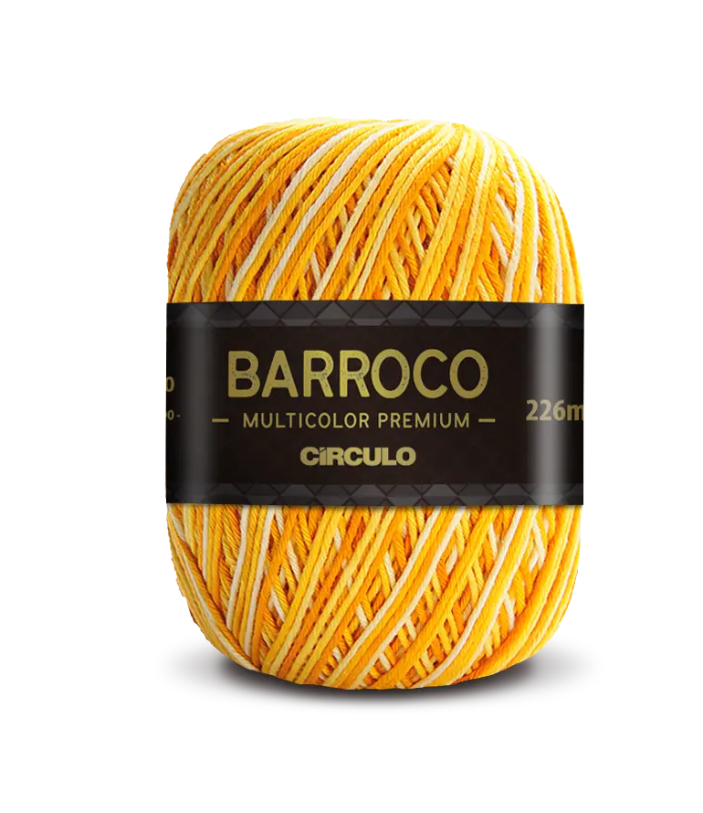 9368 BARROCO MULT. PREMIUM (100%% бавовна мерсерізована, 200гр. 226м. ). Каталог товарів. Вязання. Пряжа Circulo