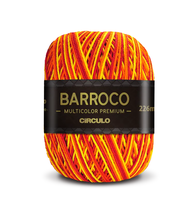 9165 BARROCO MULT. PREMIUM (100%% бавовна мерсерізована, 200гр. 226м. ). Каталог товарів. Вязання. Пряжа Circulo