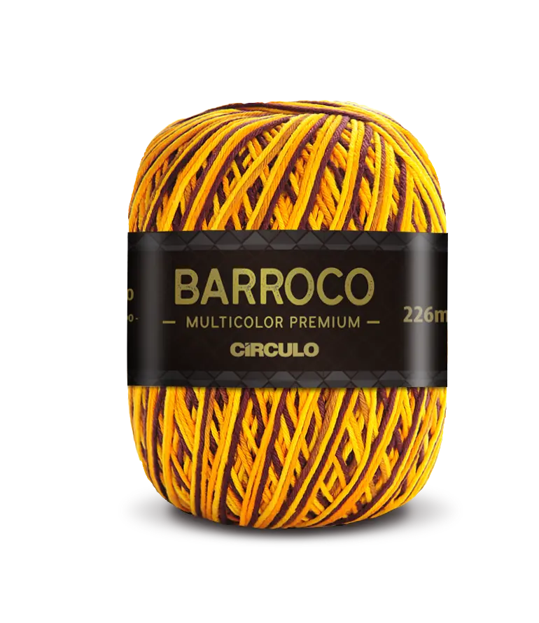 9492 BARROCO MULT. PREMIUM (100%% бавовна мерсерізована, 200гр. 226м. ). Каталог товарів. Вязання. Пряжа Circulo