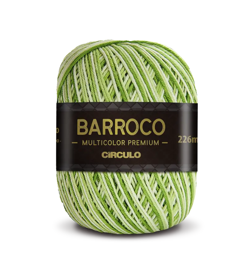 9384 BARROCO MULT. PREMIUM (100%% бавовна мерсерізована, 200гр. 226м. ). Каталог товарів. Вязання. Пряжа Circulo