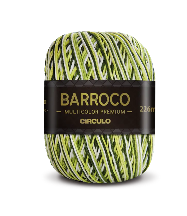 9391 BARROCO MULT. PREMIUM (100%% бавовна мерсерізована, 200гр. 226м. ). Каталог товарів. Вязання. Пряжа Circulo