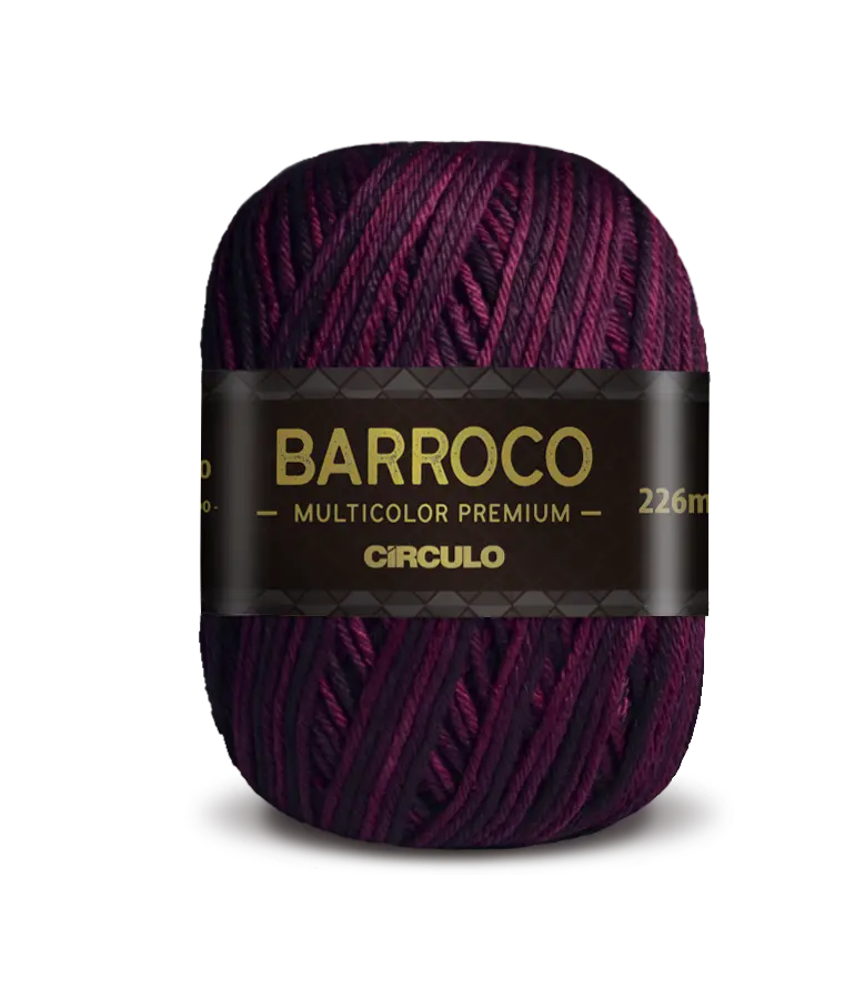 9253 BARROCO MULT. PREMIUM (100%% бавовна мерсерізована, 200гр. 226м. ). Каталог товарів. Вязання. Пряжа Circulo