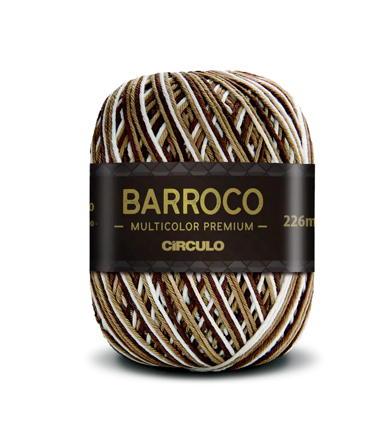 9687 BARROCO MULT. PREMIUM (100%% бавовна мерсерізована, 200гр. 226м. ). Каталог товарів. Вязання. Пряжа Circulo