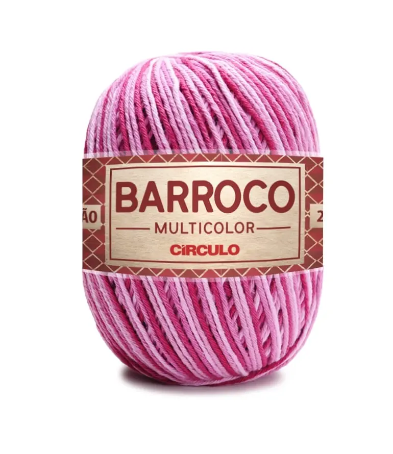 9520 BARROCO MULTICO (100%% бавовна, 200гр. 226м). Каталог товарів. Вязання. Пряжа Circulo