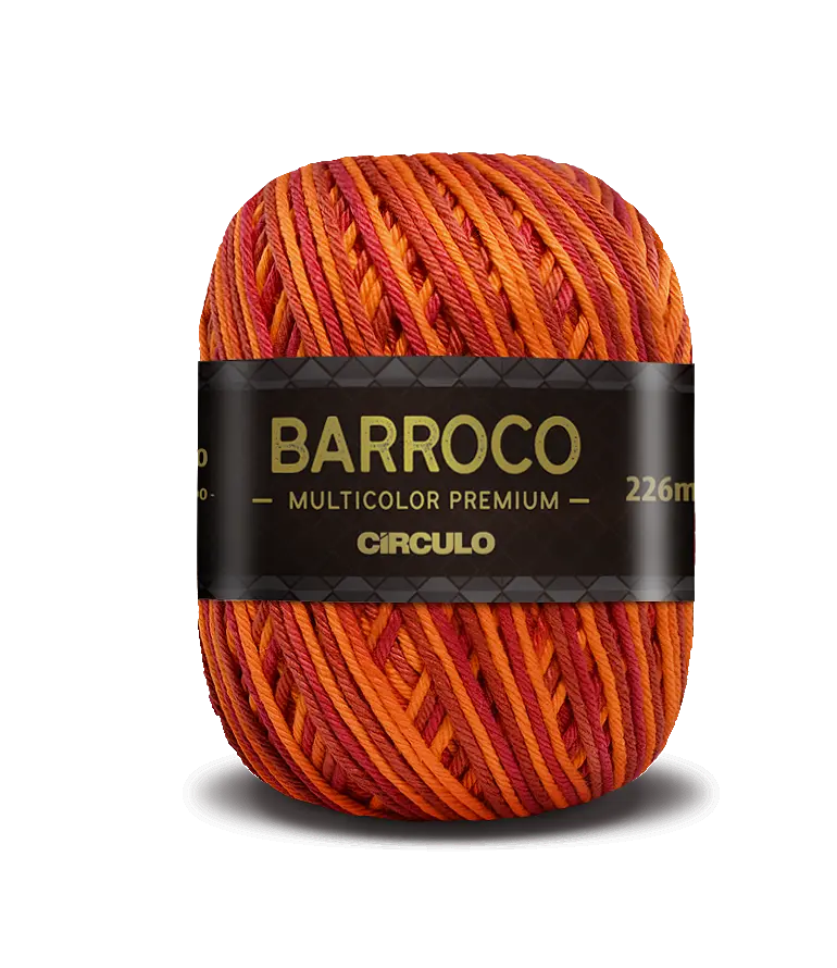 9484 BARROCO MULT. PREMIUM (100%% бавовна мерсерізована, 200гр. 226м. ). Каталог товарів. Вязання. Пряжа Circulo