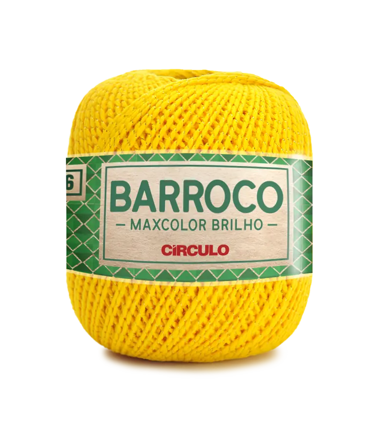 1289 BARROCO MAXCOLOR 6 BRILHO (98%%бавовна, 2 %% металік 200 г,216 м). Каталог товарів. Вязання. Пряжа Circulo