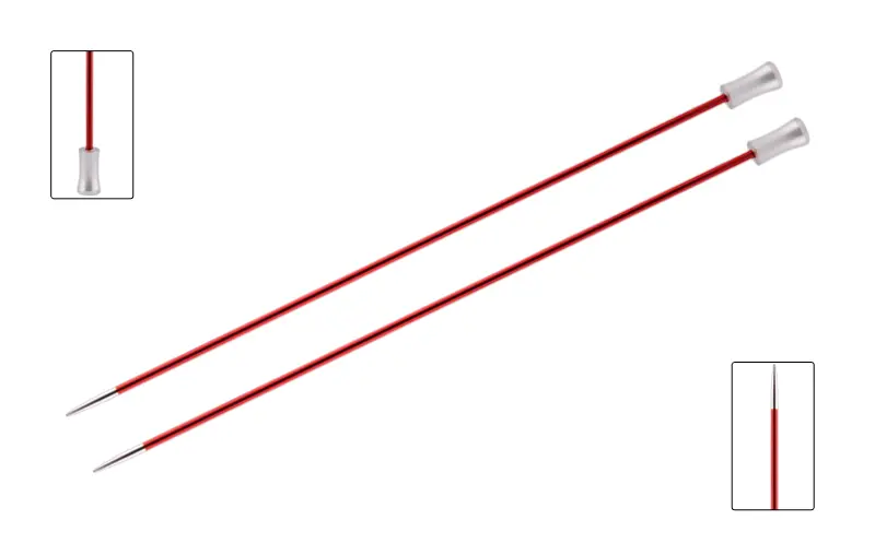 47263 Спицы прямые Zing KnitPro, 30 см, 2.50 мм. Catalog. Knitting. Needles