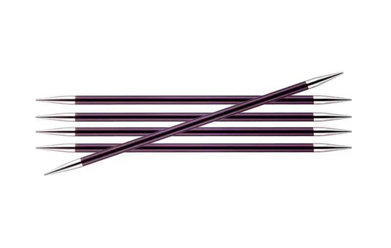 47043 Спицы носочные Zing KnitPro, 20 см, 6.00 мм. Catalog. Knitting. Needles