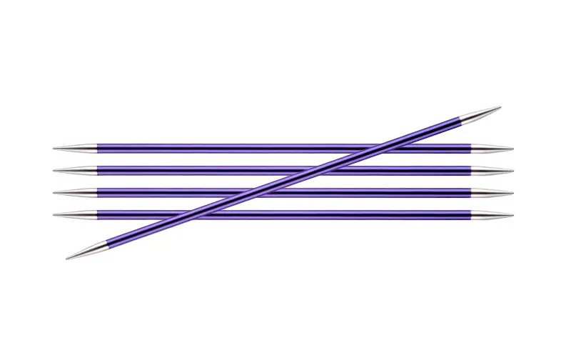 47038 Спицы носочные Zing KnitPro, 20 см, 3.75 мм. Каталог товарів. Вязання. Спиці