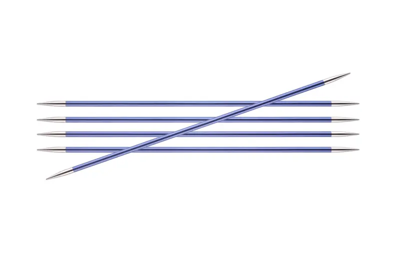 47040 Спицы носочные Zing KnitPro, 20 см, 4.50 мм. Catalog. Knitting. Needles