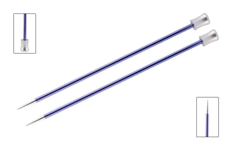 47240 Спицы прямые Zing KnitPro, 25 см, 4.50 мм. Каталог товарів. Вязання. Спиці