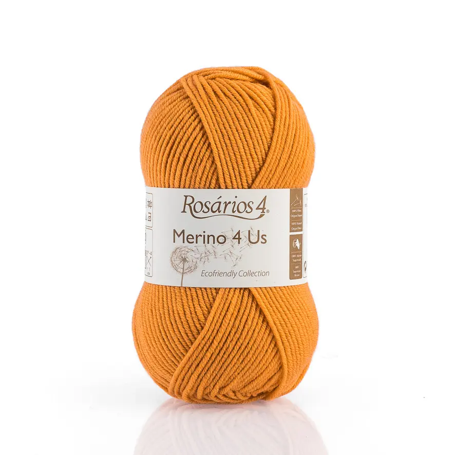 36 Merino 4 Us пряжа (100%% мериносова вовна - без мулесингу), колір Середній пом 50 г моток ROSARIOS. Каталог товарів. Вязання. Пряжа ROSARIOS