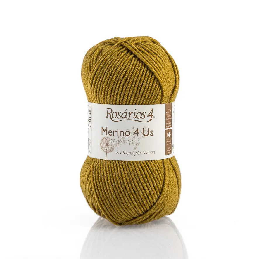 52 Merino 4 Us пряжа (100%% мериносова вовна - без мулесингу), колір Мох 50 г моток ROSARIOS. Каталог товарів. Вязання. Пряжа ROSARIOS