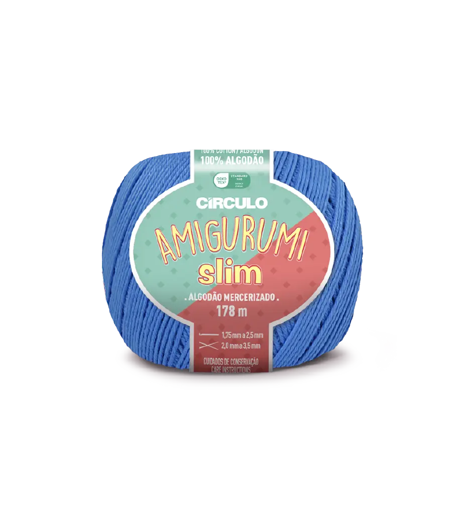 2500 AMIGURUMI SLIM  (100%% бавовна ,70 г, 178 м ). Каталог товарів. Вязання. Пряжа Circulo