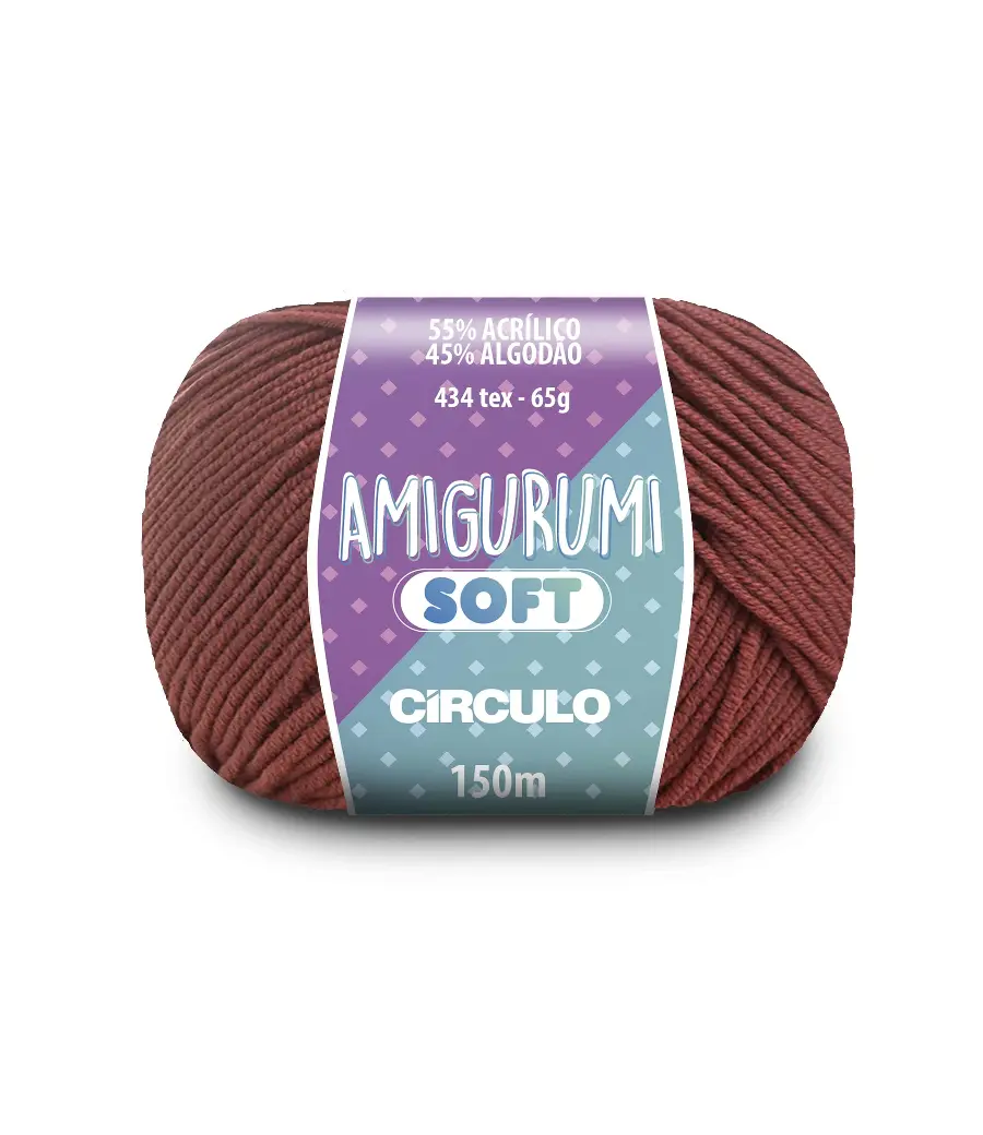 4005 AMIGURUMI SOFT  (55%% акрил, 45%% бавовна, 65гр. 150м. ). Каталог товарів. Вязання. Пряжа Circulo