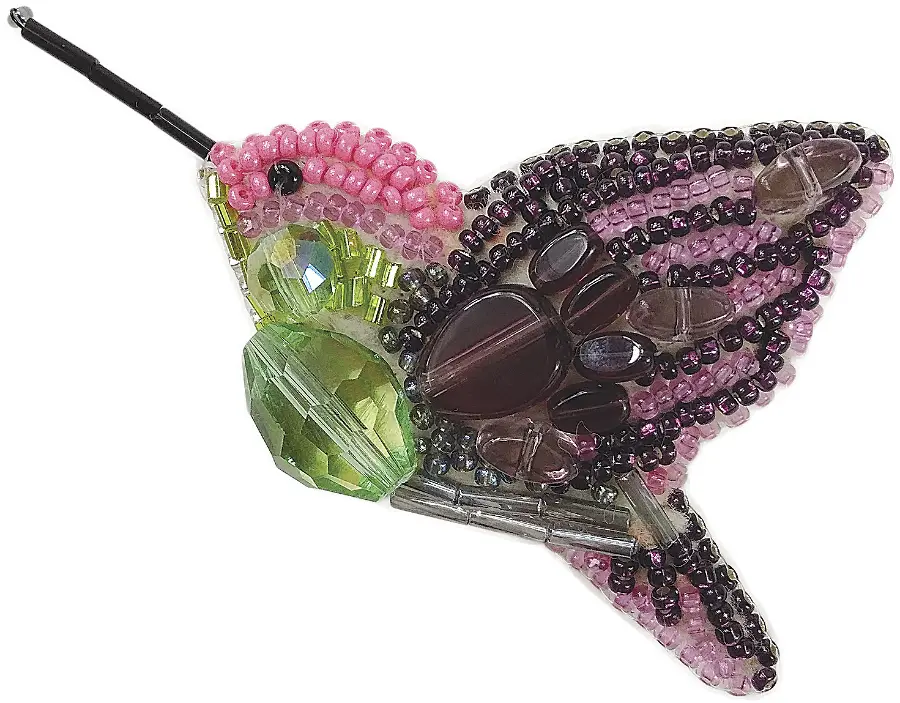 БП-217 Набор для изготовления броши Crystal Art "Колибри" . Catalog. Kits