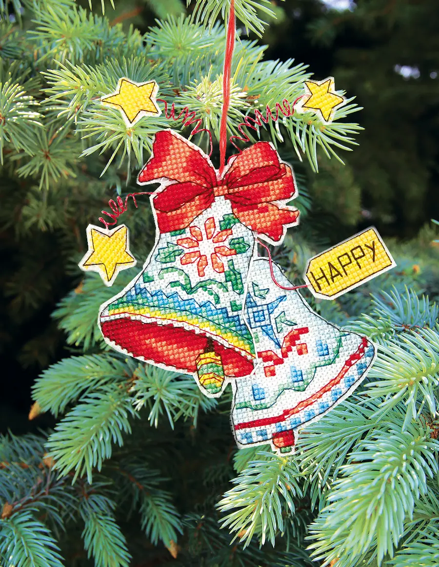 Т-06 Набор для вышивания крестом Crystal Art Серия "Новогодние игрушки". Catalog. Kits