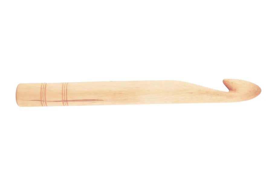 35712 Крючок односторонний Jumbo Birch KnitPro, 25.00 мм. Catalog. Knitting. Crotchets