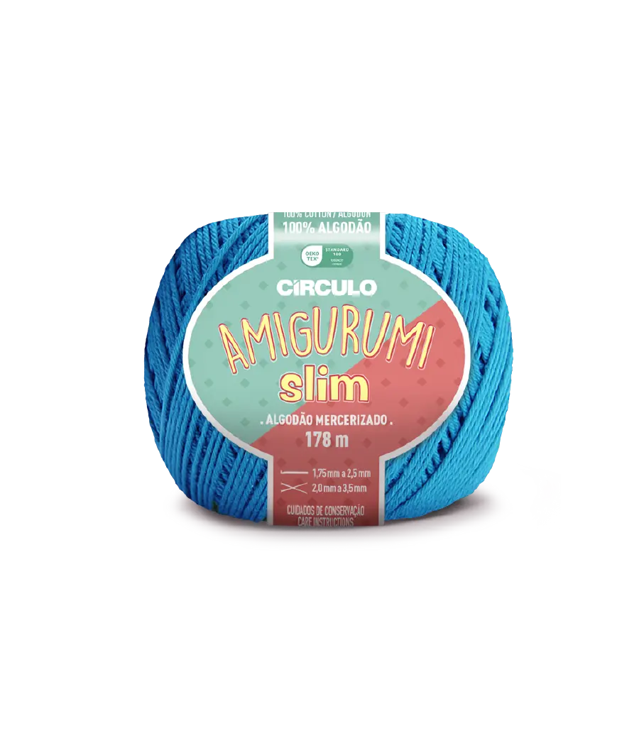 2194 AMIGURUMI SLIM  (100%% бавовна ,70 г, 178 м ). Каталог товарів. Вязання. Пряжа Circulo