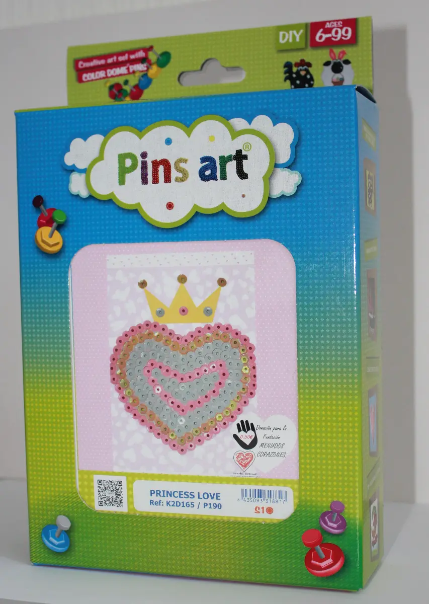 165K2D Наборы с пайетками Pins Art. Каталог товарів. Набори