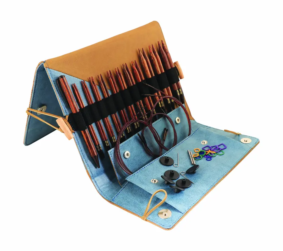 31281 Набор деревянных съемных спиц Deluxe (Normal) Ginger KnitPro. Catalog. Knitting. Needle and crotchet kits