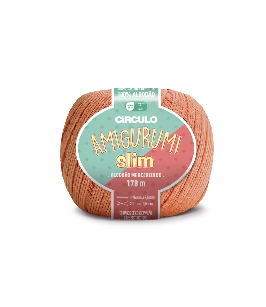 4168 AMIGURUMI SLIM  (100%% бавовна ,70 г, 178 м). Каталог товарів. Вязання. Пряжа Circulo