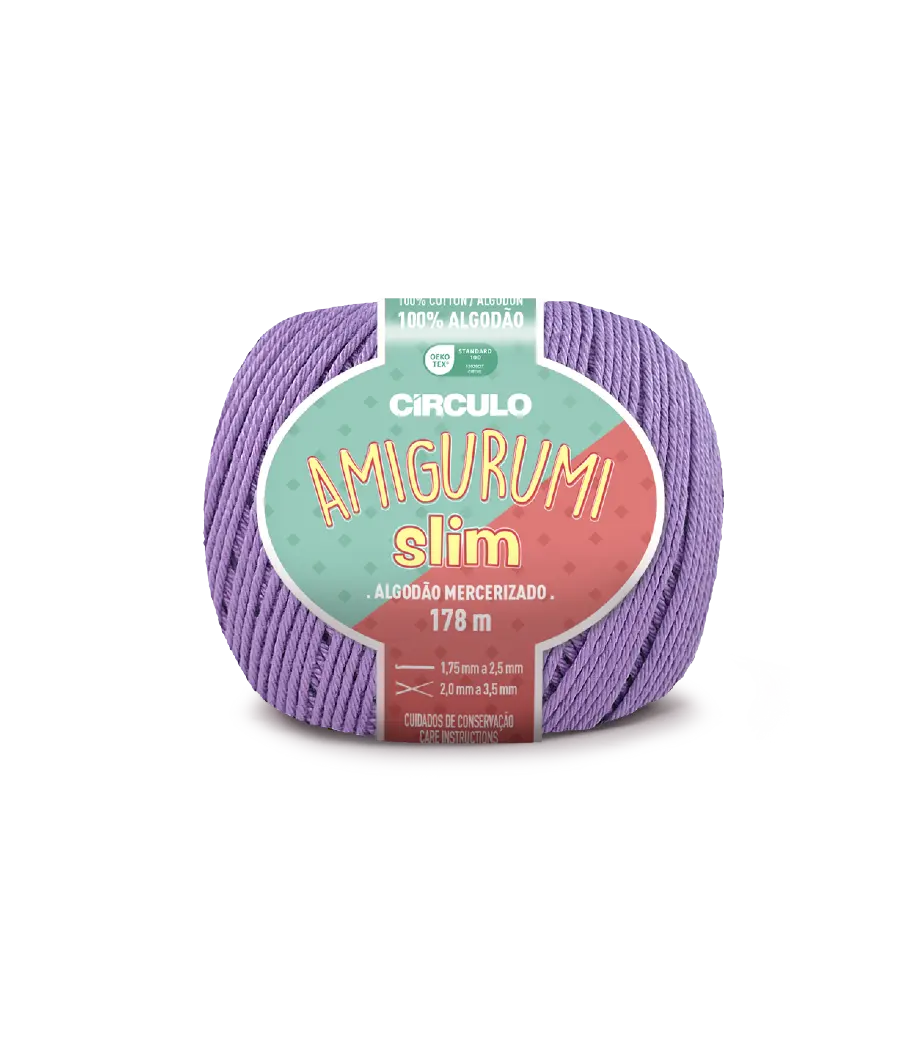 6034 AMIGURUMI SLIM  (100%% бавовна ,70 г, 178 м). Каталог товарів. Вязання. Пряжа Circulo