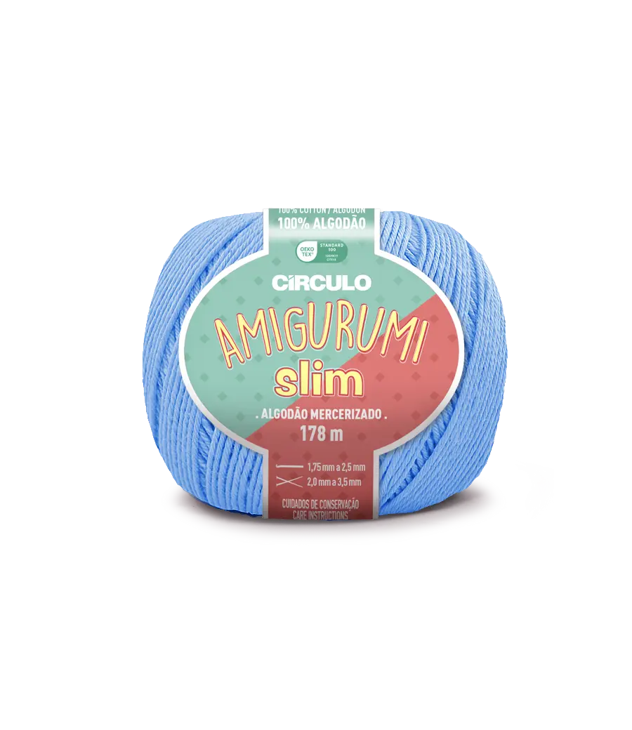 2137 AMIGURUMI SLIM  (100%% бавовна ,70 г, 178 м). Каталог товарів. Вязання. Пряжа Circulo