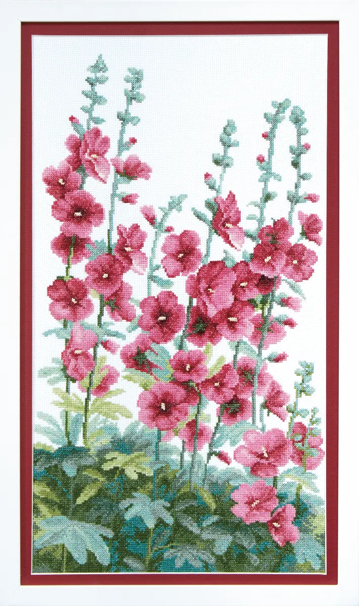 ВТ-013 Набор для вышивания крестом Crystal Art "Цветы у дома". Catalog. Kits