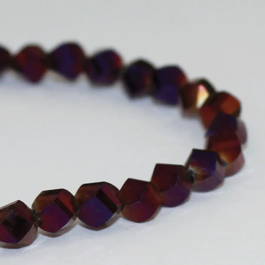 11331  PURPLE/нить Crystal Art бусины. Каталог товарів. Намистини CrystalArt