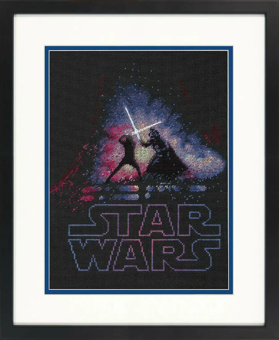 70-35382 Набор для вышивания крестом DIMENSIONS Luke and Darth Vader "Люк и Дарт Вейдер" . Каталог товарів. Набори