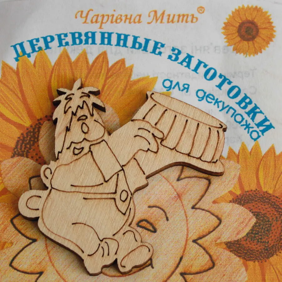 7076-F Деревянные заготовки для декупажа. Карлсон. Каталог товарів. Творчість. Фанерні заготівки під декупаж